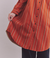 Organic Cotton Stripe ブザムシャツワンピース