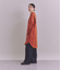 Organic Cotton Stripe ブザムシャツワンピース