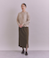 Organic Cotton Wool ショルダー柄ニットカーディガン