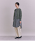 Organic Cotton Wool ショルダー柄ニットカーディガン