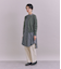 Organic Cotton Wool ショルダー柄ニットカーディガン