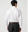 NY CARE FREE ヘリンボーン 長袖ワイドスプレッドカラーシャツ