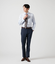 NY CARE FREE ドビークロス 長袖ワイドスプレッドカラーシャツ