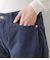 【60th×コラボ】EDWIN ストレッチライトコール テーパードパンツ