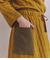Military Quilted Jacquard リブポケットスカート