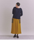Military Quilted Jacquard リブポケットスカート