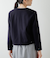 NEWYORKER MELTON ノーカラージップブルゾン