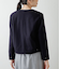 NEWYORKER MELTON ノーカラージップブルゾン