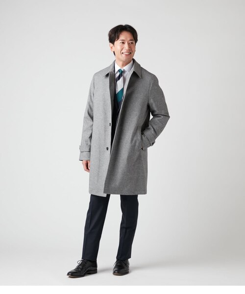 ストレッチ・防シワ】TRAVEL COMFORT ミックスチェック スーツ