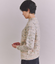 Alpaca Mixcolor Nep yarn 手編みニットプルオーバー