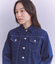 Organic Cotton Denim ロールアップデニムジャケット