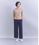 Organic Cotton Denim ペッグトップパンツ