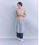 Organic Cotton Denim ペッグトップパンツ