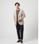 【吸水速乾・ストレッチ・ウォッシャブル】COOL COMFORT コットンリネン ピンヘッド コンバーチブルアウター(セットアップ対応）
