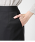 ストレッチギャバ ストレートスカート