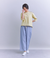 Linen Chambray ドロストサイドポケットパンツ