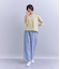 Linen Chambray ドロストサイドポケットパンツ