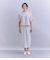 Luster Soft Jersey アシンメトリースリットスカート