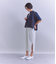 Luster Soft Jersey アシンメトリースリットスカート