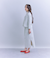 Luster Soft Jersey アシンメトリースリットスカート
