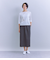 Luster Soft Jersey アシンメトリースリットスカート