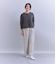 Luster Soft Jersey クルーネックカーディガン