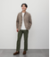【ストレッチ】コットンナイロンリネン シャーリングパンツ