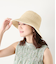 細編みクロッシェハット
