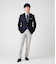 【吸水速乾・防シワ・ストレッチ】FLEXY ピケストレッチ ウエストアジャストパンツ