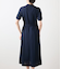 強撚スムース ハイネック5分袖カットソーワンピース