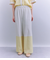 Sheer Jacquard レース切替パンツ