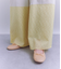 Sheer Jacquard レース切替パンツ