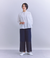 Sheer Jacquard レース切替パンツ