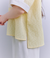 Sheer Jacquard レース切替ブラウス