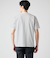 【接触冷感】先染めボーダー 半袖クルーネックTシャツ