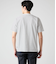 【接触冷感】先染めボーダー 半袖クルーネックTシャツ
