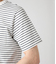 【接触冷感】先染めボーダー 半袖クルーネックTシャツ