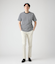 【接触冷感】先染めボーダー 半袖クルーネックTシャツ