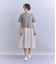 Mercerization Jersey Flowerコード刺繍Tシャツ