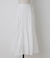 Cotton Stripe Dobby ランダムカットスカート