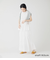Cotton Stripe Dobby ランダムカットスカート