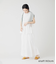 Cotton Stripe Dobby ランダムカットスカート
