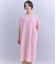 Pique Sucker Jersey タックドレープワンピース