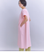 Pique Sucker Jersey タックドレープワンピース