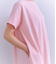 Pique Sucker Jersey タックドレープワンピース