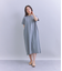 Pique Sucker Jersey タックドレープワンピース
