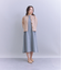 Pique Sucker Jersey タックドレープワンピース