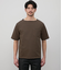 【接触冷感】ボートネックデザイン ボーダーTシャツ