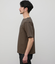 【接触冷感】ボートネックデザイン ボーダーTシャツ