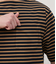 【接触冷感】ボートネックデザイン ボーダーTシャツ
